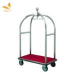 Xe trolley, Xe đẩy hành lý khách sạn inox