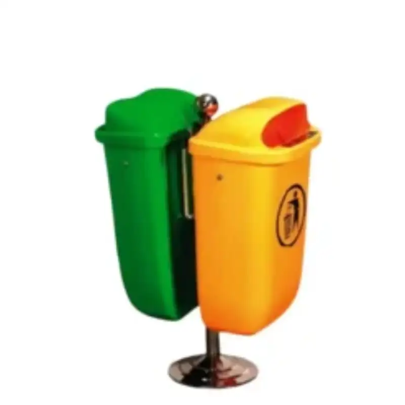 Thùng Rác Công Cộng Đôi