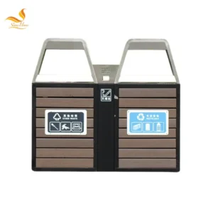 Thùng rác đôi ngoài trời VHP-AQ-008