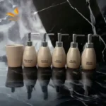 Bộ bình đựng dầu gội, sữa tắm, nước rửa tay bằng gốm sứ Bát Tràng – Sang trọng cho khách sạn, resort, homestay